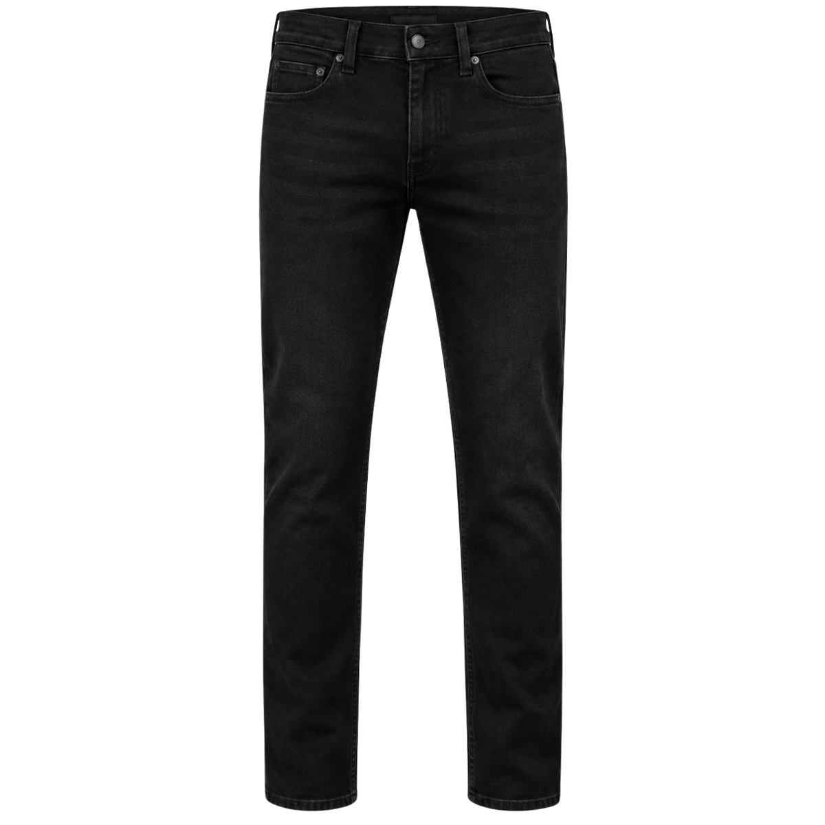Slim-Fit Black Stretch Denim Jeans | VOUNKINS