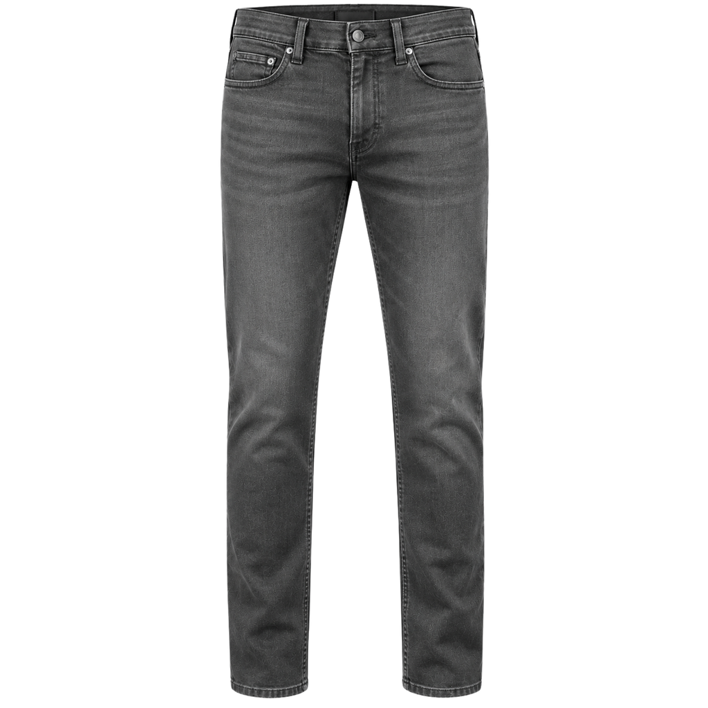 Slim-Fit Washed Grey Denim Jeans | VOUNKINS