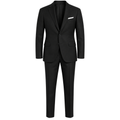 Tailored Black Wool Suit | VOUNKINS